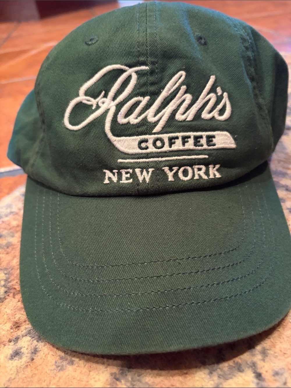 Ralph Lauren New York Green Baseball Cap - Picture 9 of 9
